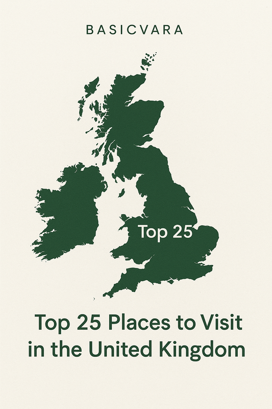Top 25 Places to visit in the United Kingdom